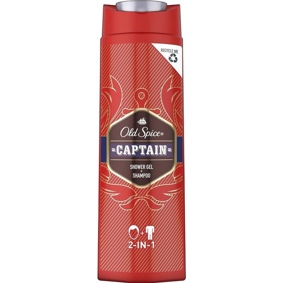 Old Spice Duş Jeli & Şampuan 400 ml Bearglove