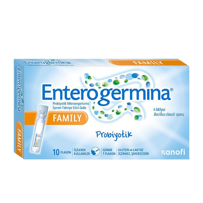 Enterogermina Family Probiyotik 10 Flakon Yetişkin