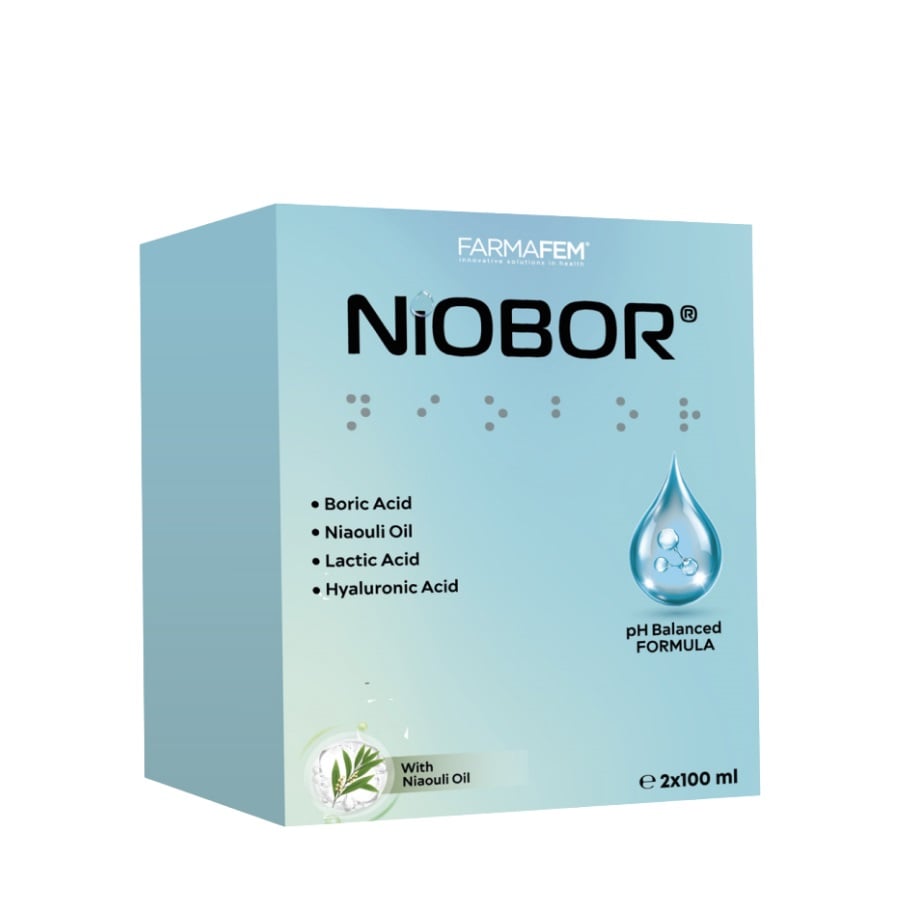 Niobor Dış Genital Bölge Temizleyici 200 ml