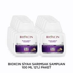Bioxcin Siyah Sarımsak Şampuan 100 ml  -12 Adet