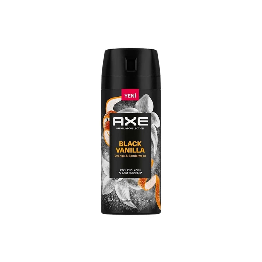 Axe Sprey Deodorant Black Vanilla 150 ml