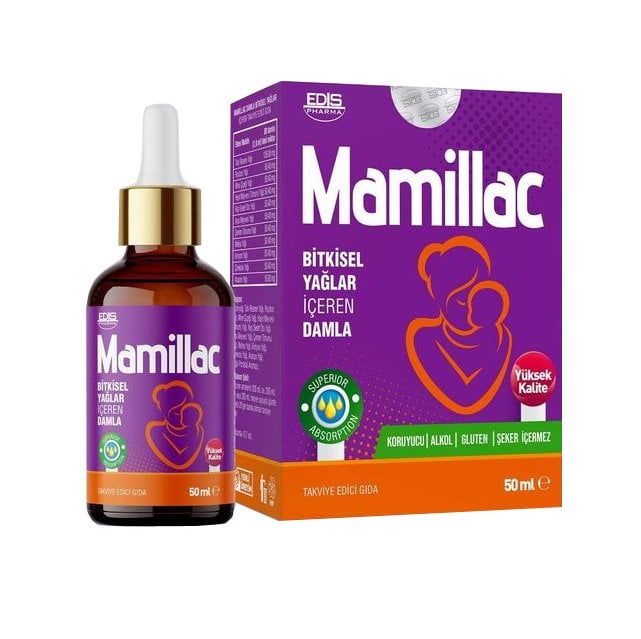 Mamillac Bitkisel Damla 50ml