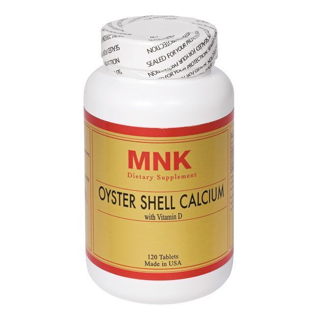 Mnk Oyster Shell Calcium With Vitamin D 120 Tablet