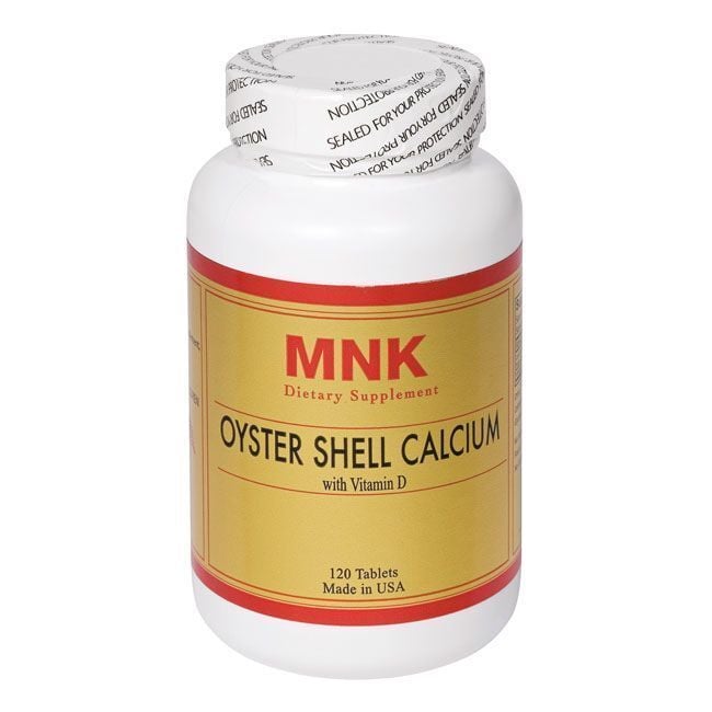 Mnk Oyster Shell Calcium With Vitamin D 120 Tablet