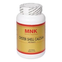 Mnk Oyster Shell Calcium With Vitamin D 120 Tablet