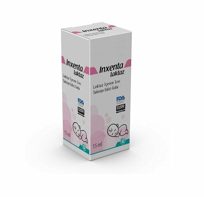 İnxenta Laktaz İçeren Sıvı Takviye Edici Gıda 15ml