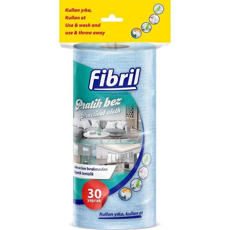 Fibril Pratik Rulo Bez Yaprak 30 lu