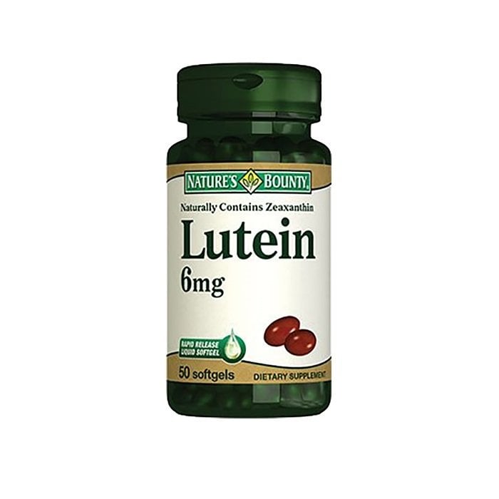 Nature's Bounty Lutein 6 mg 50 Softjel