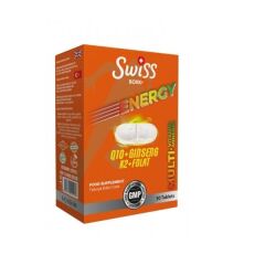 Swiss Bork Energy Q10 Ginseng K2 Folat 30 Tablet