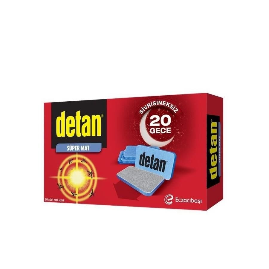 Detan Süper Mat Tablet 20 Adet