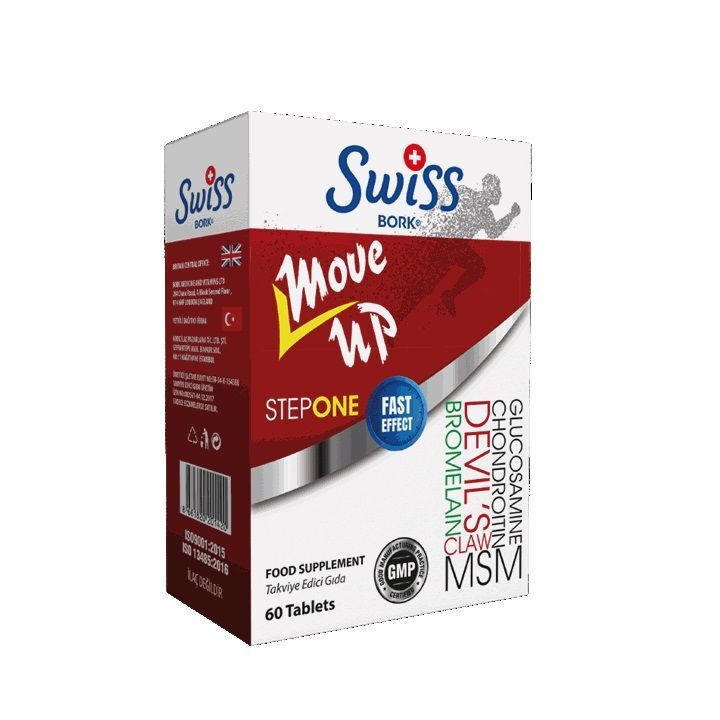 Swiss Bork Move UP Fast Effect 60 Tablet Step 1