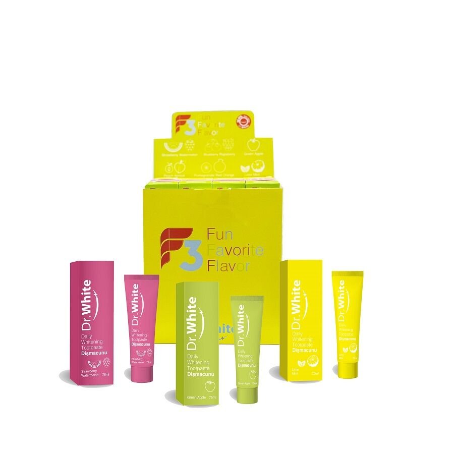 Dr. White Nano F3 Set Diş Macunu