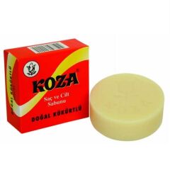 Koza Doğal Kükürtlü Saç ve Cilt Katı Sabunu