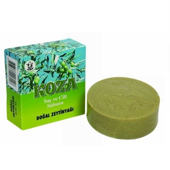 Koza Doğal Zeytinyağlı Saç ve Cilt Katı Sabunu