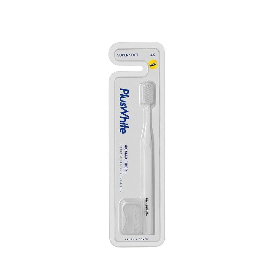 Plus White Diş Fırçası Beyaz 4k Max Fiber