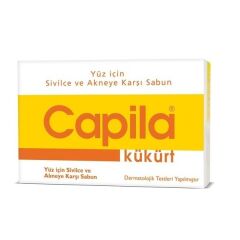 Capila Kükürtlü Katı Sabun - Yüz Sabunu