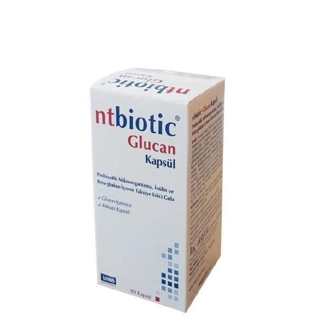 Ntbiotic Glucan 60 Kapsül