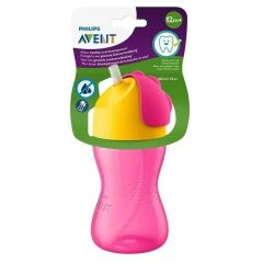 Avent 79802 Pipetli Bardak 12+ Ay 300 ml - Pembe