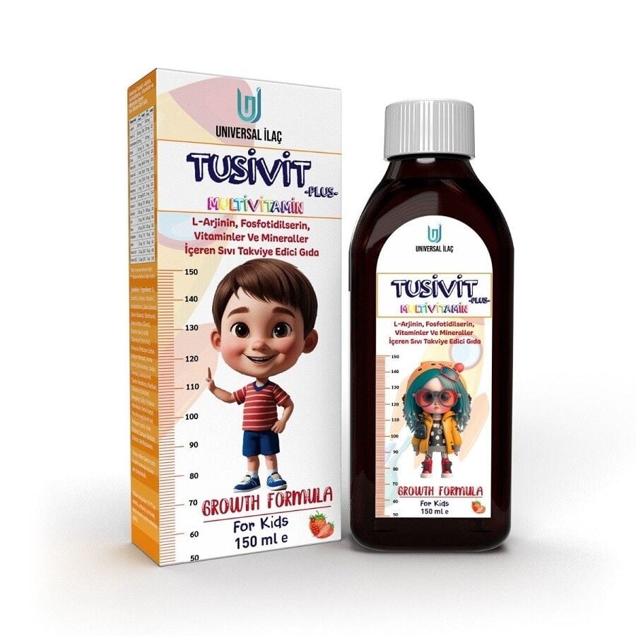 Tusivit Plus Multivitamin Şurup 150 ML