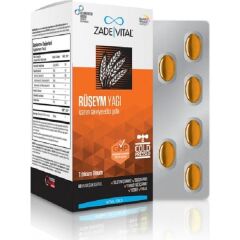 Zade Vital Ruşeym Yağı Yumuşak Blister 60 Kapsül