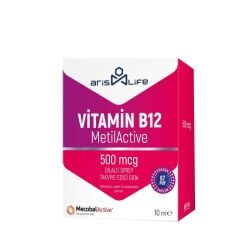 Aris Life Vitamin B12 Metilkobalamin 500 MCG Sprey