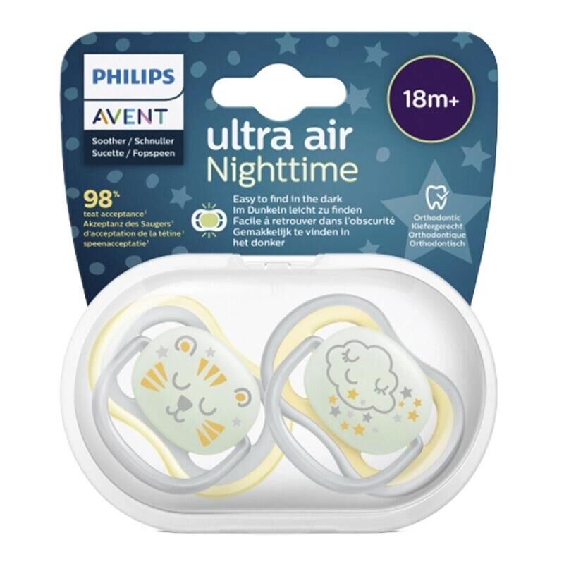 Avent 37601 Ultra Air Gece Emzik 18 Ay
