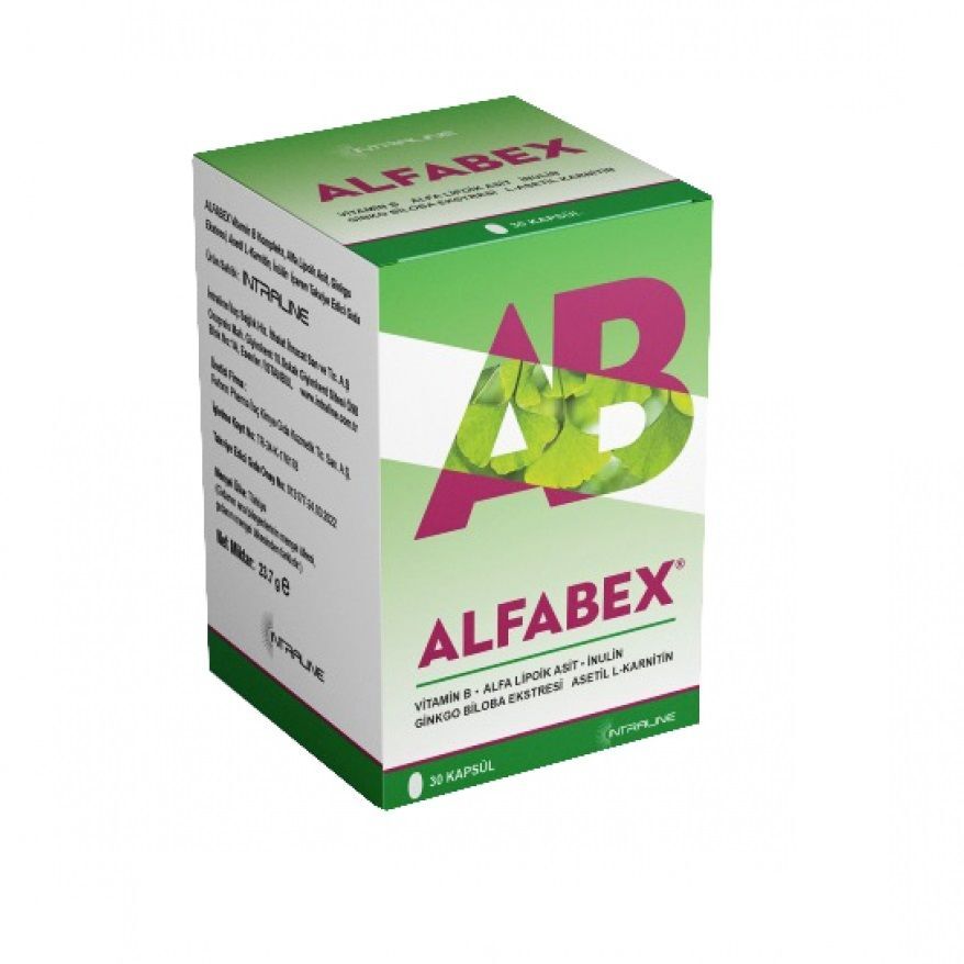 Alfabex 30 Kapsül