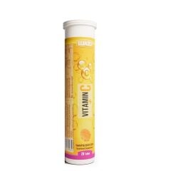 Luazu VITAMIN-C Q10+D3 20 Efervesan Tablet