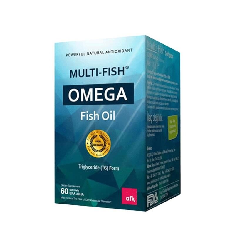 Multifish Omega 60 Kapsül