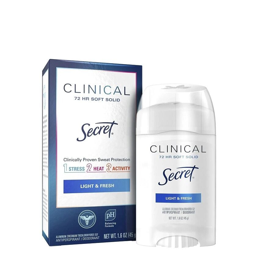 Secret Clinical Strength Light & Fresh Antiperspirant Deodorant 45gr