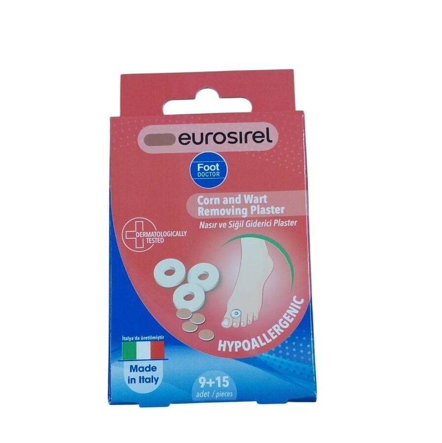 Foot Doctor Yuvarlak Nasır Bandı Seti 9+15 Adet