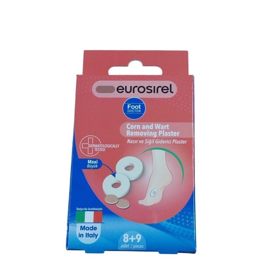 Foot Doctor Yuvarlak Nasır Bandı Seti 8+9 Adet