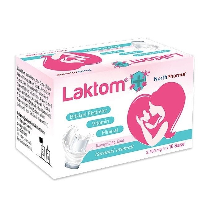Laktom + Bitkisel Ekstreler Vitamin Mineral 15 Saşe