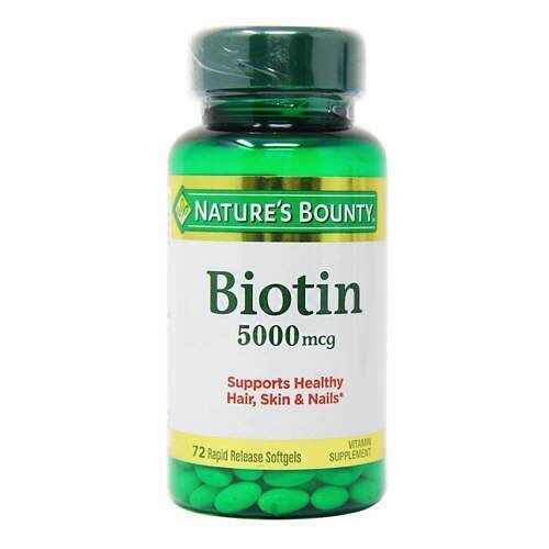 Nature's Bounty Biotin 5000 Mg Tablet 72li