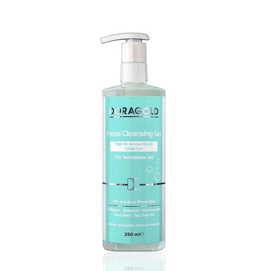 Doragold Yağlı Ve Akneye Meyilli Karma Ciltler Için Yüz Temizleme Jeli 250ml