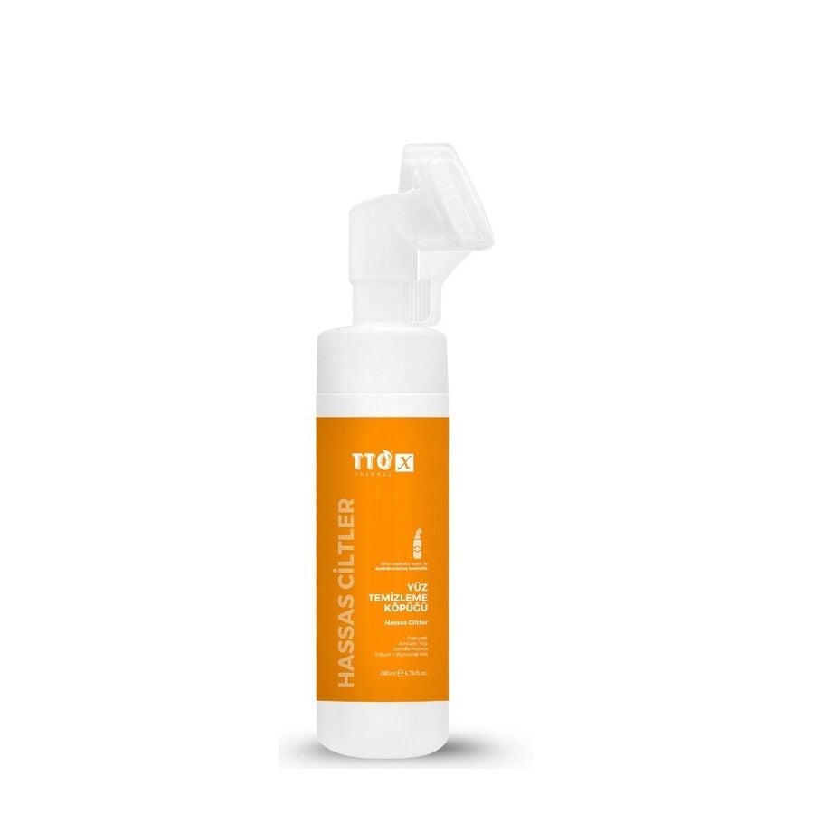 TTO X Hassas Ciltlere Özel Aplikatörlü Yüz Temizleme Köpüğü 200ml