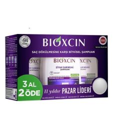 Bioxcin Siyah Sarımsak Şampuanı 3 al 2 öde (3x300ml)
