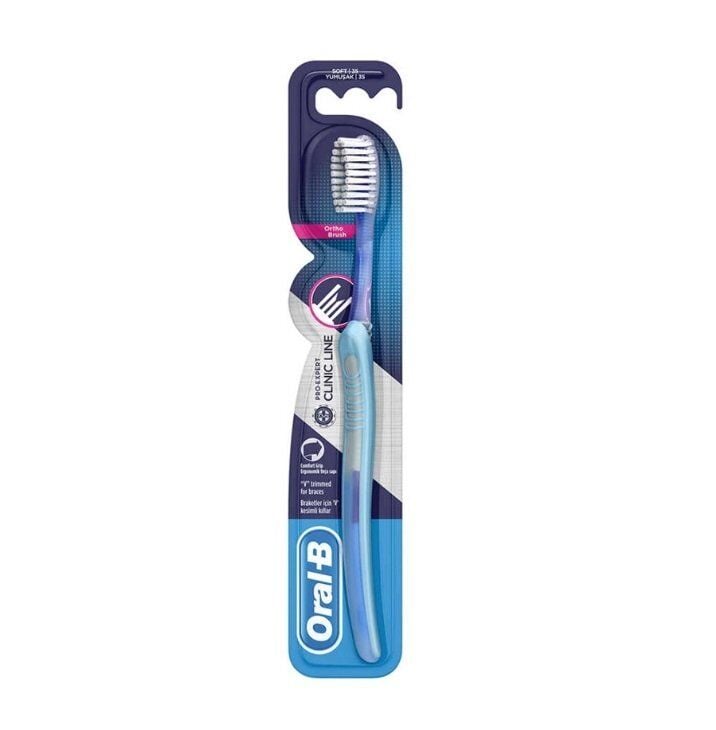 Oral B Pro-Expert Clinic Line Ortho Brush Ortodontik Diş Fırçası