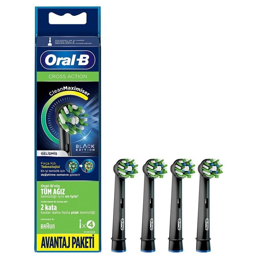 Oral-B EB50 Cross Action 4'lü Yedek Başlık