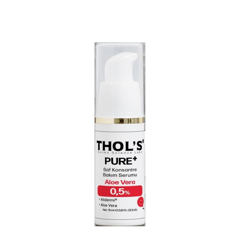 THOLS PURE+ Aloe Vera 0,5% - 15 ml (TB53) Bakım Serumu