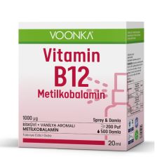 Voonka Vitamin B12 Oral Sprey - Damla 20ml