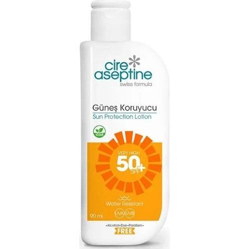 Cire Aseptine Sun Güneş Koruyucu 50+Spf Losyon 90ML
