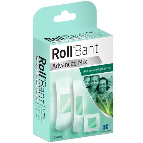 Roll Bant Advanced Mix Aloe Veralı Yara Bantı