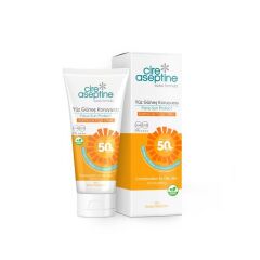 Cire Aseptine Yüz Güneş Koruyucu Karma ve Yağlı Ciltler 50 Spf 50 ml