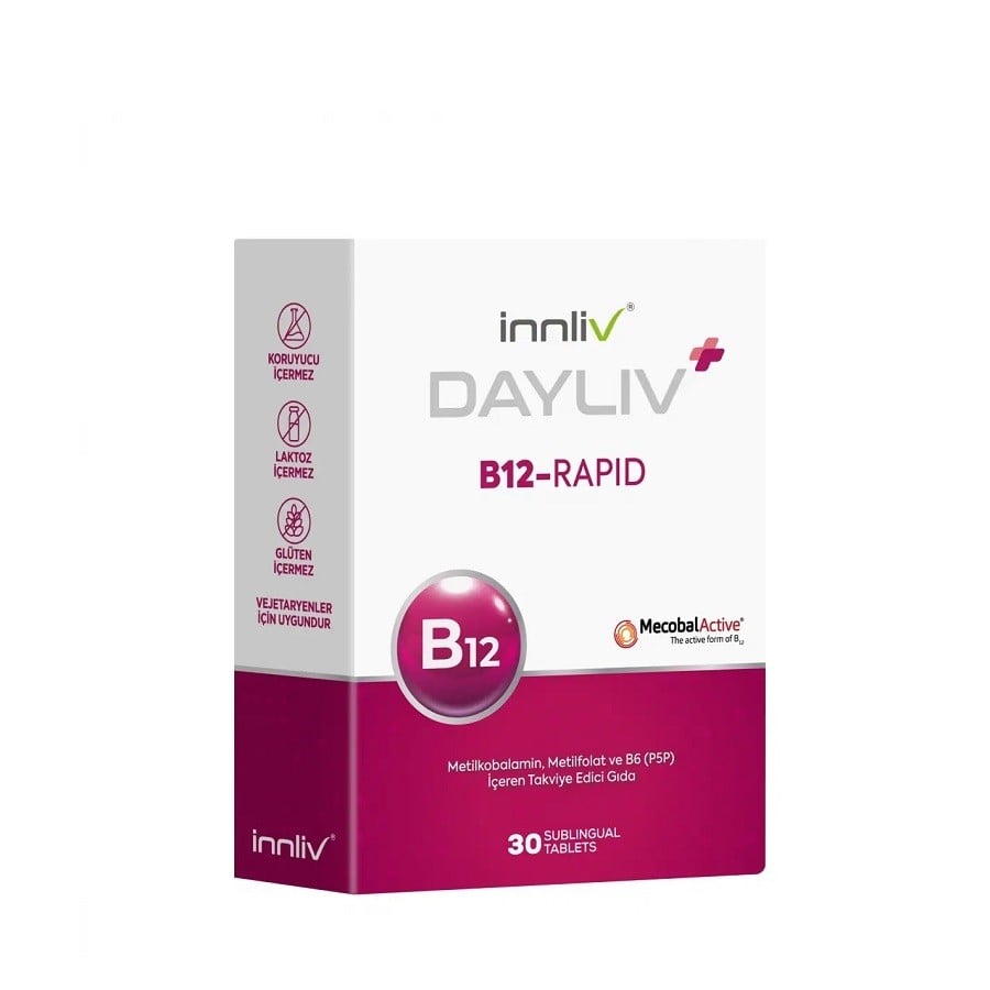 Dayliv B12-Rapid Dil Altı 30 Tablet