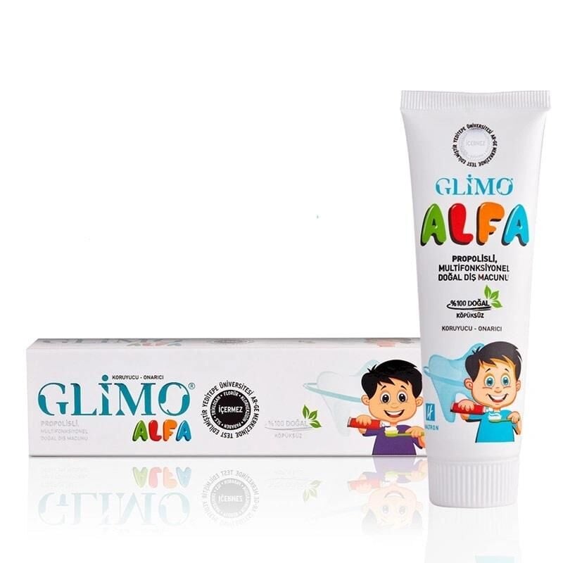 Glimo Alfa Propolisli Multifonksiyonel Doğal Diş Macunu 50ml