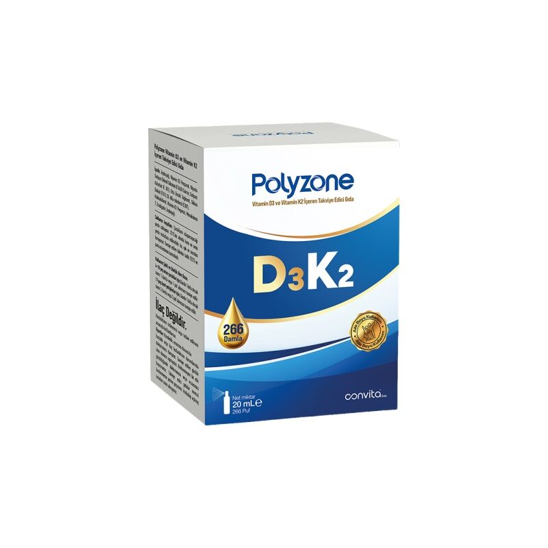 Polyzone D3K2 Damla Puff 20 ml