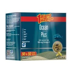 Ocean Plus Omega 3 1200mg Softjel Kapsül 100 lik - Ekonomik Paket