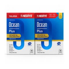 Ocean Plus Omega 3 1200mg Softjel Kapsül 100 lik - Ekonomik Paket