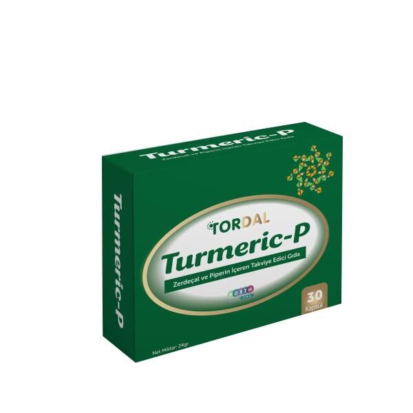 Tordal Turmeric P 30 Kapsül